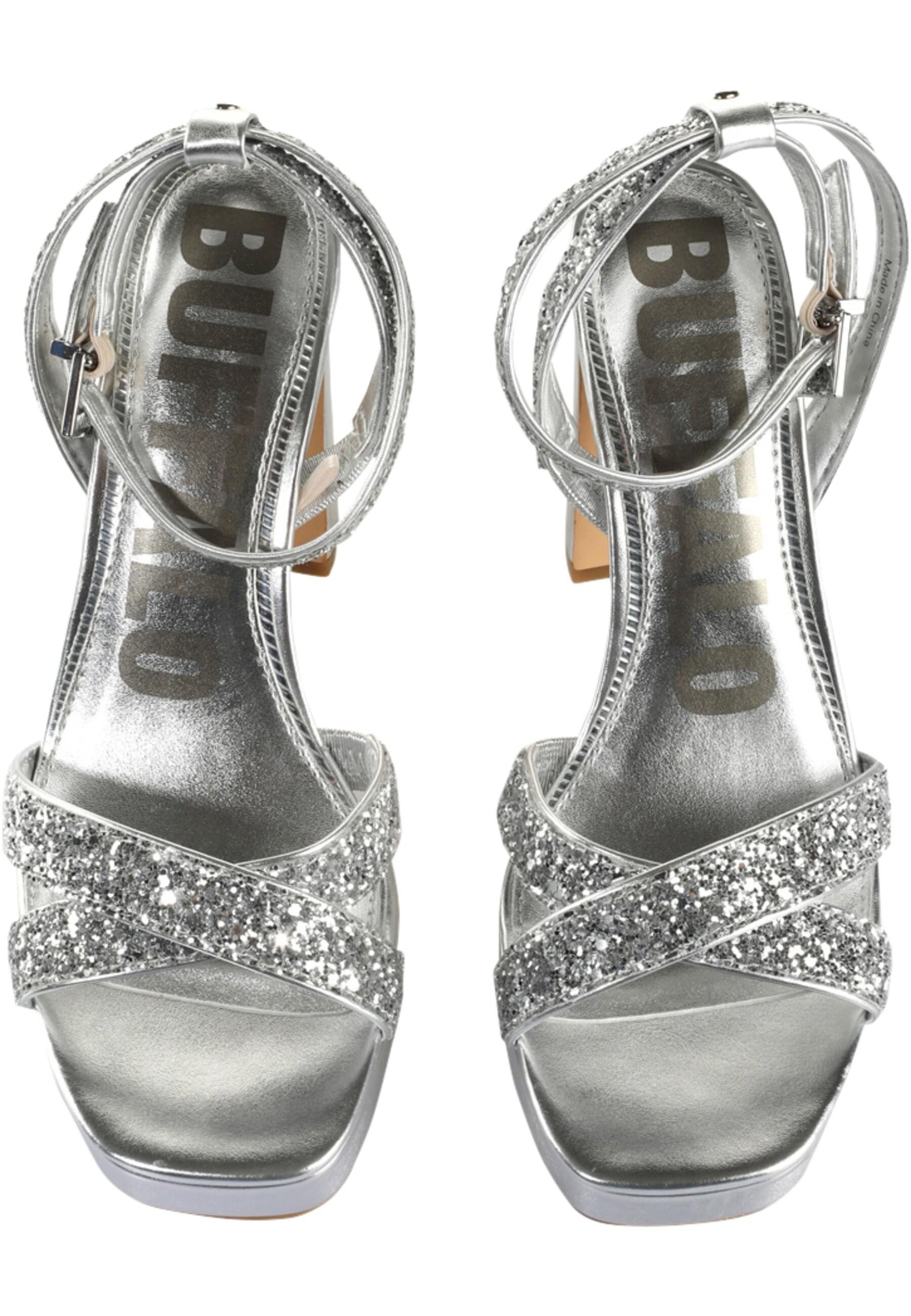 Buffalo Buffalo Buffalo June Glam - Vegan Nappa/Glitter High-Heel-Pumps