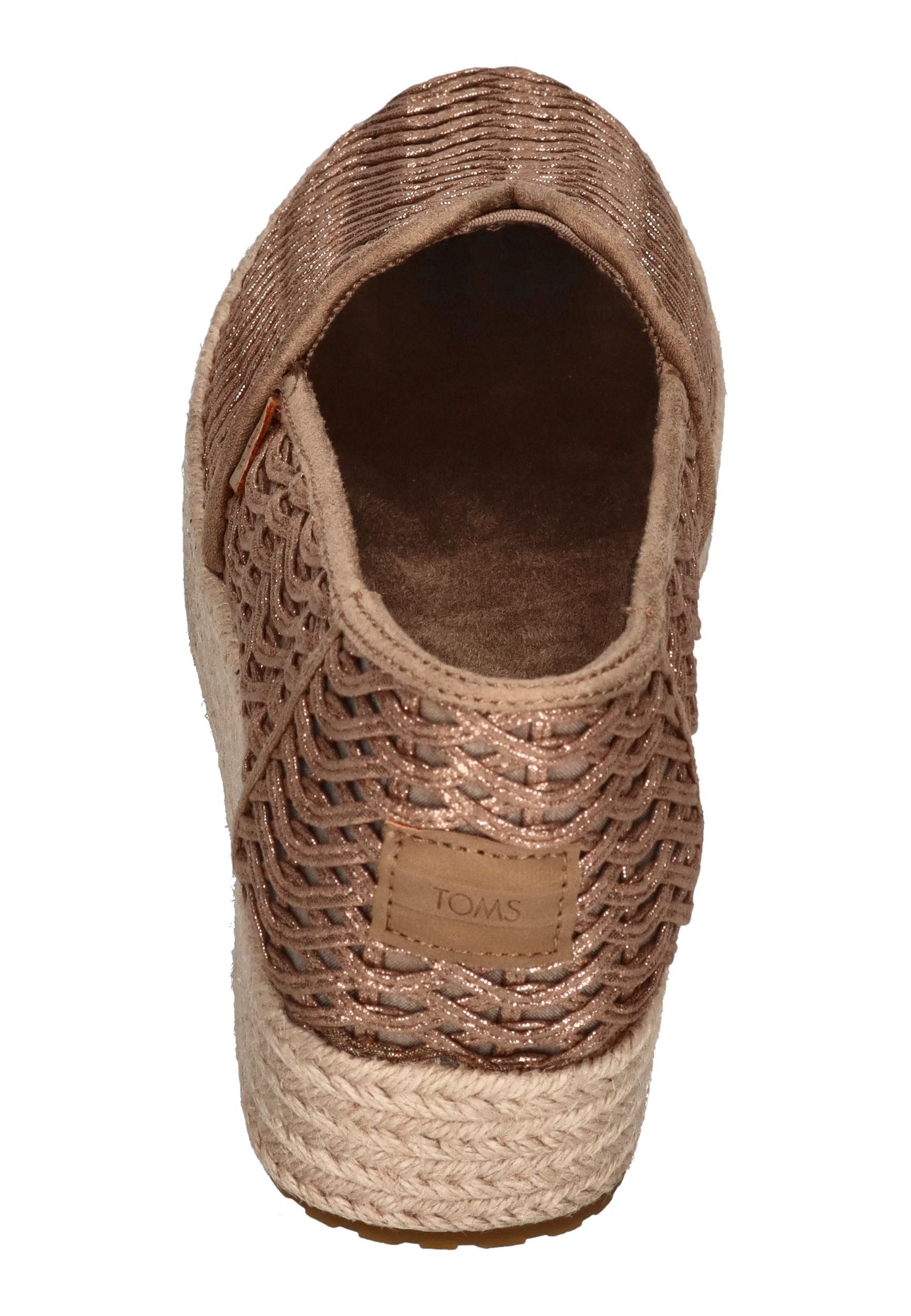 TOMS VALENCIA Espadrille Bronze Deco Basket Weave – Bild 5 von 5