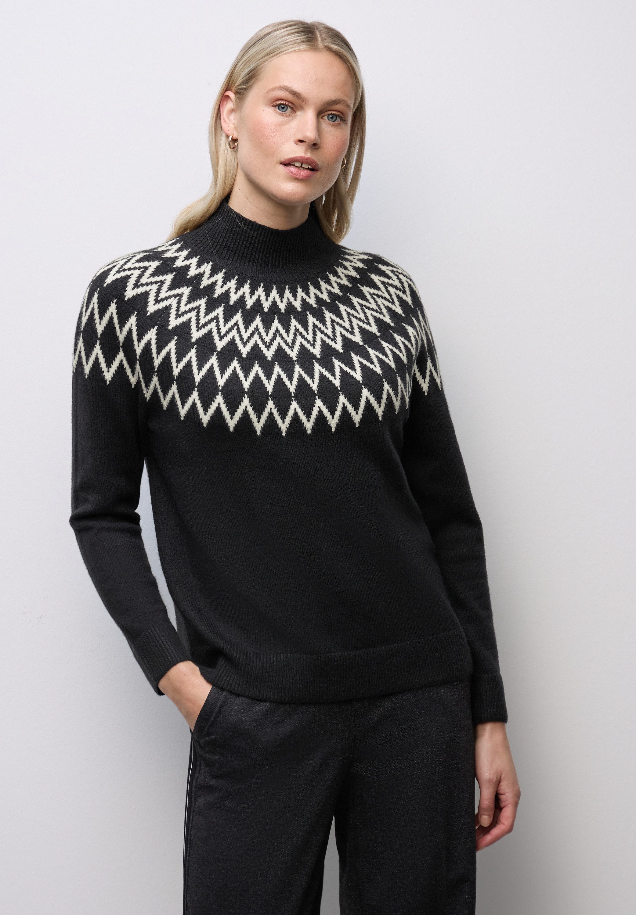 STREET ONE Strickpullover im soften Baumwoll-Mix günstig online kaufen