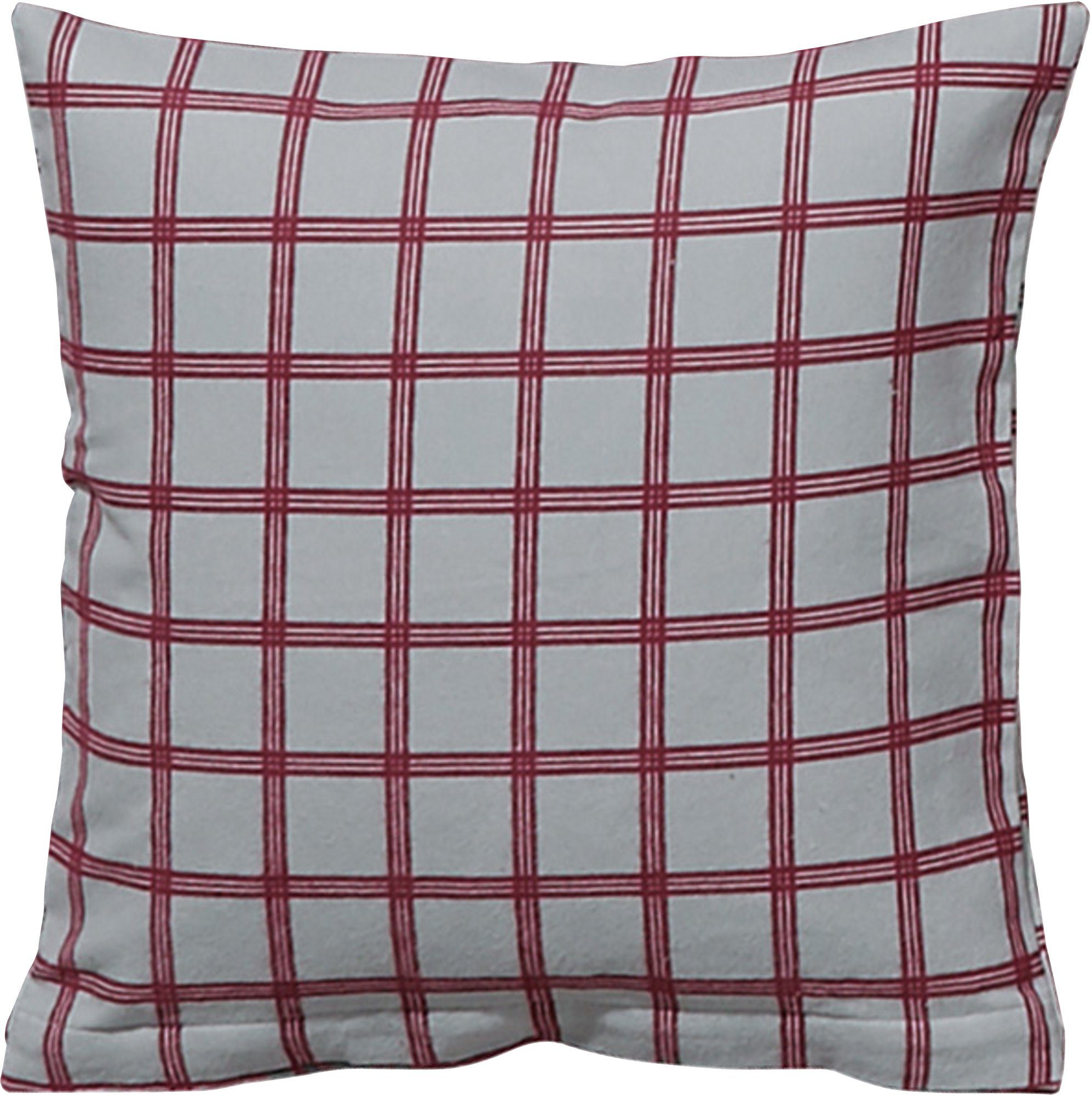 Erwin Müller Kissenbezug Kuschelkissenbezug, Flanell Karo