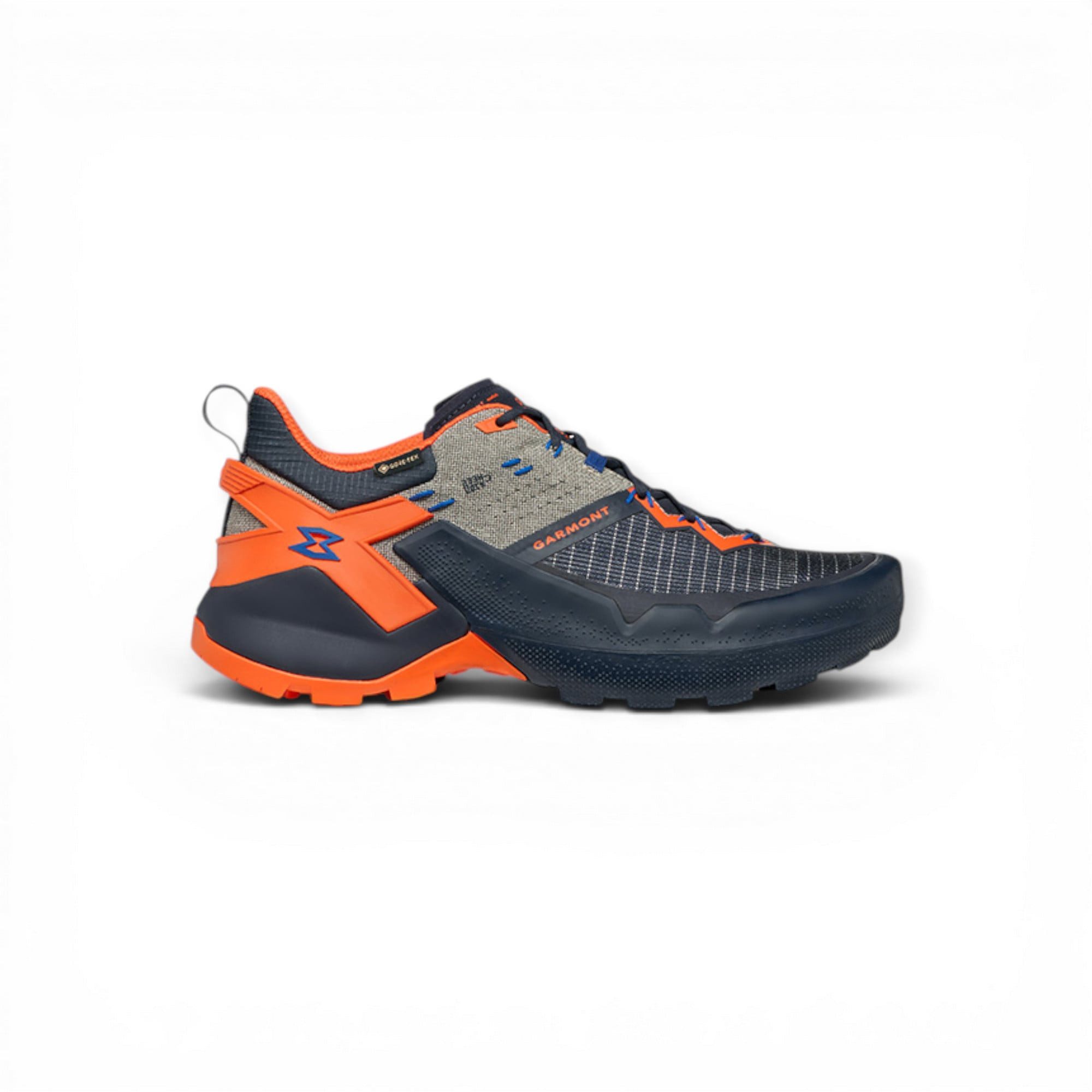 Garmont 9.81 Onyx GTX (Zustieg, wasserdicht) nachtblau/orange/grau Herren Wanderschuh