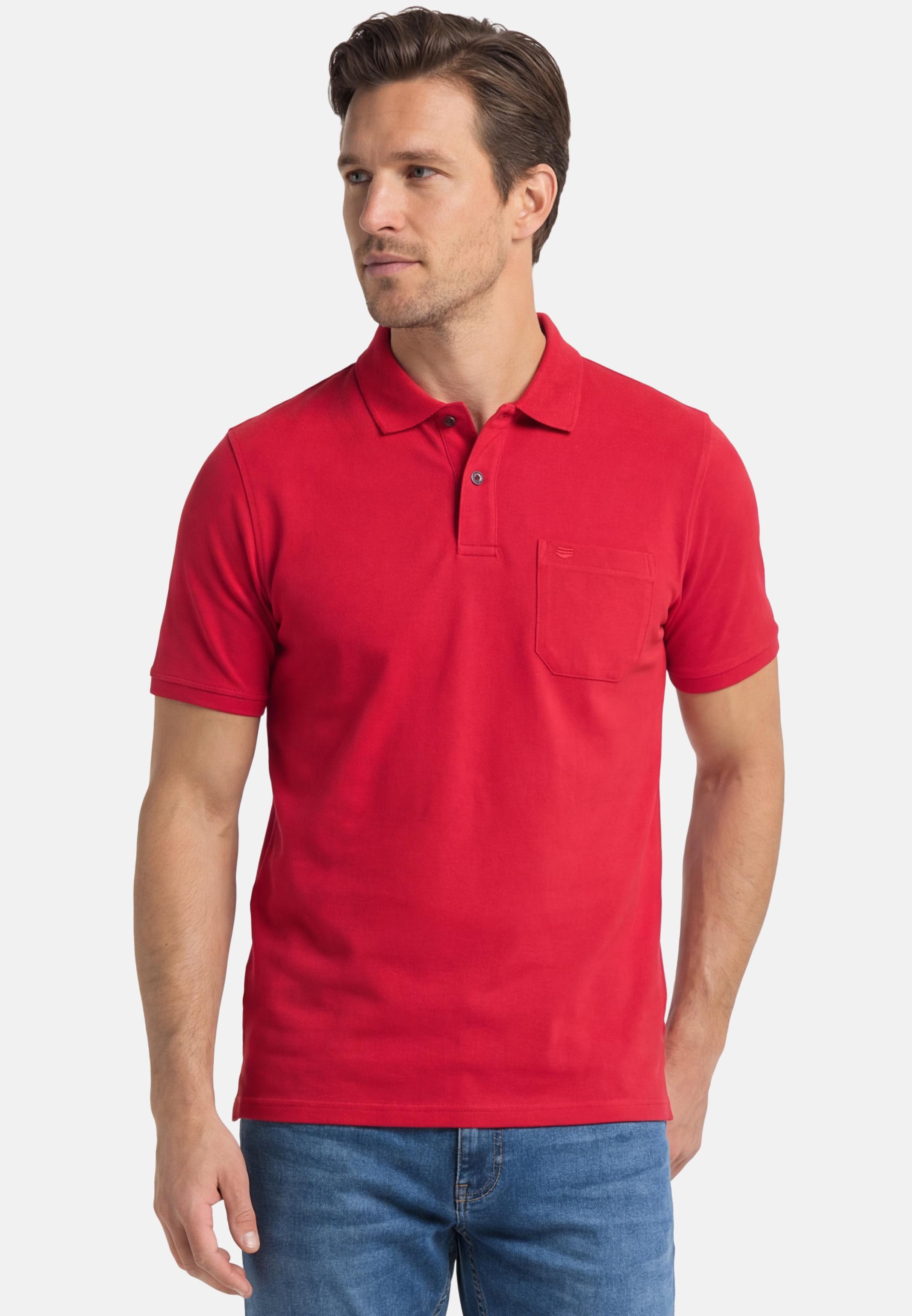 Redmond Poloshirt 2er Pack Basic (Spar-Set, 2-tlg) Poloshirt - Baumwolle - Atmungsaktiv