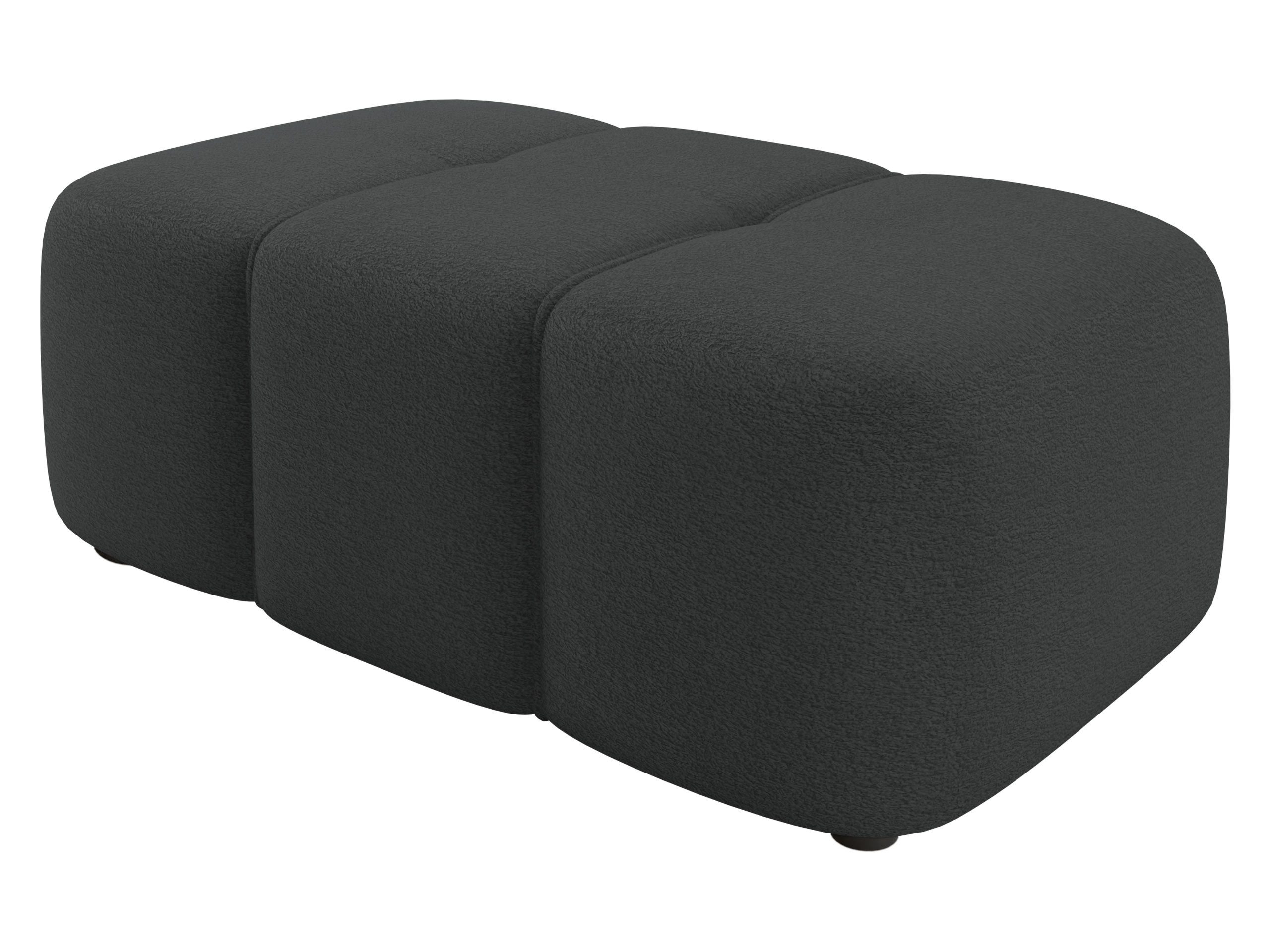 MIRJAN24 Polsterhocker Fetrinu, 93x62x38 cm, Schwarze günstig online kaufen