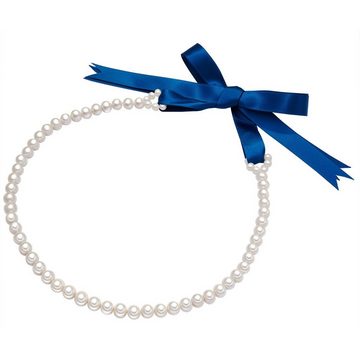 Valero Pearls Perlenkette dunkelblau, mit Süßwasser-Zuchtperlen