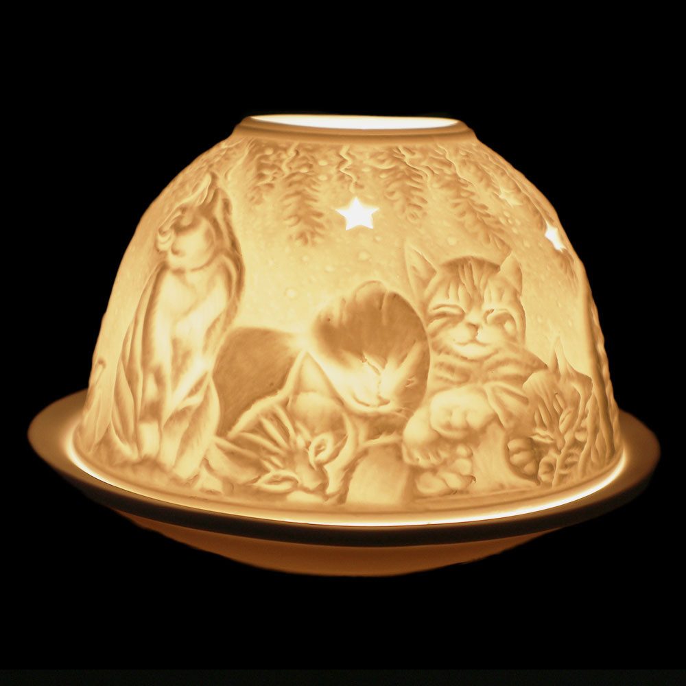 Schenk Holzkunst Teelichthalter günstig online kaufen