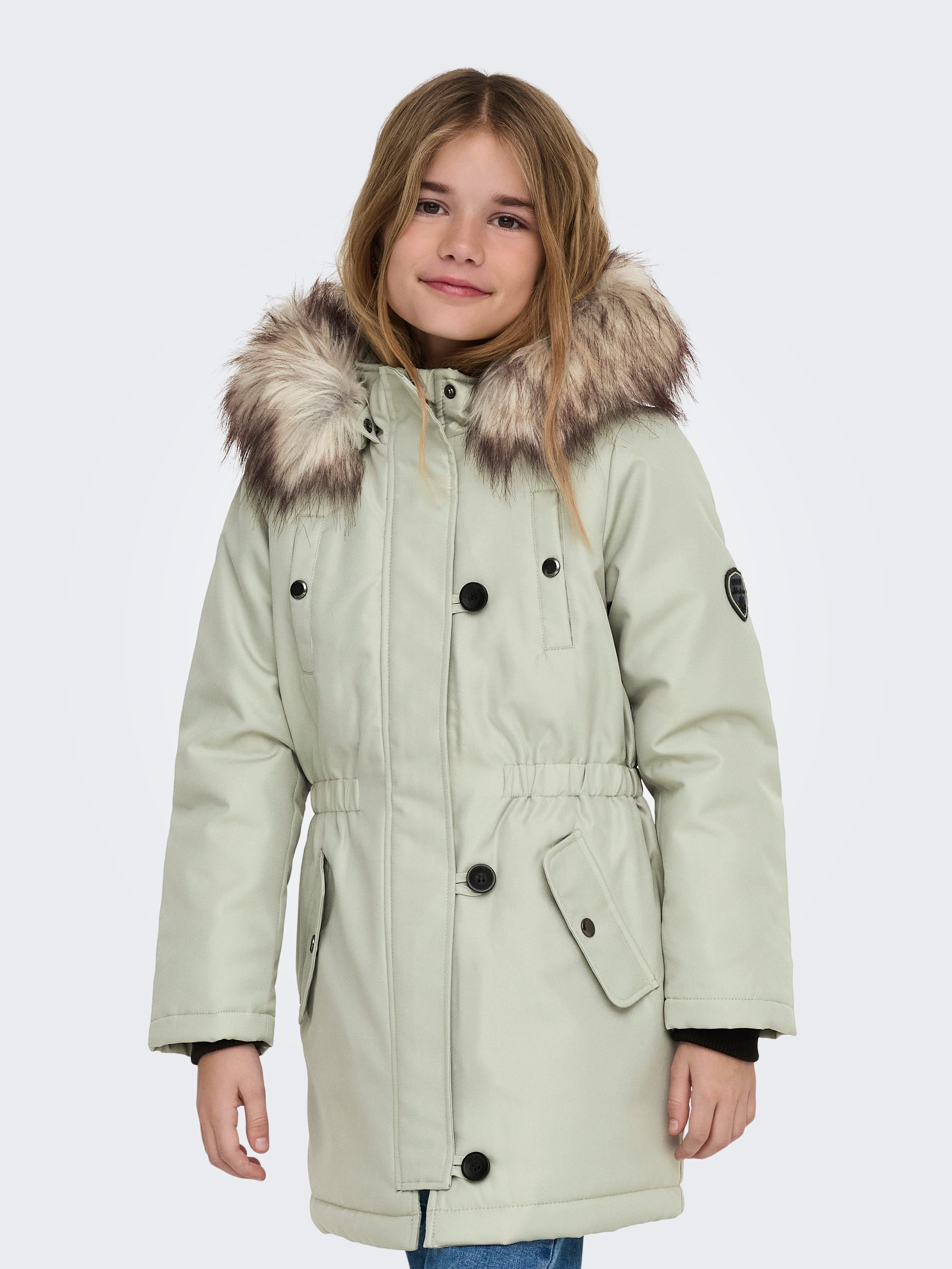 KIDS ONLY Parka KOGIRIS FUR PARKA OTW NOOS Kunstfaser, regular fit