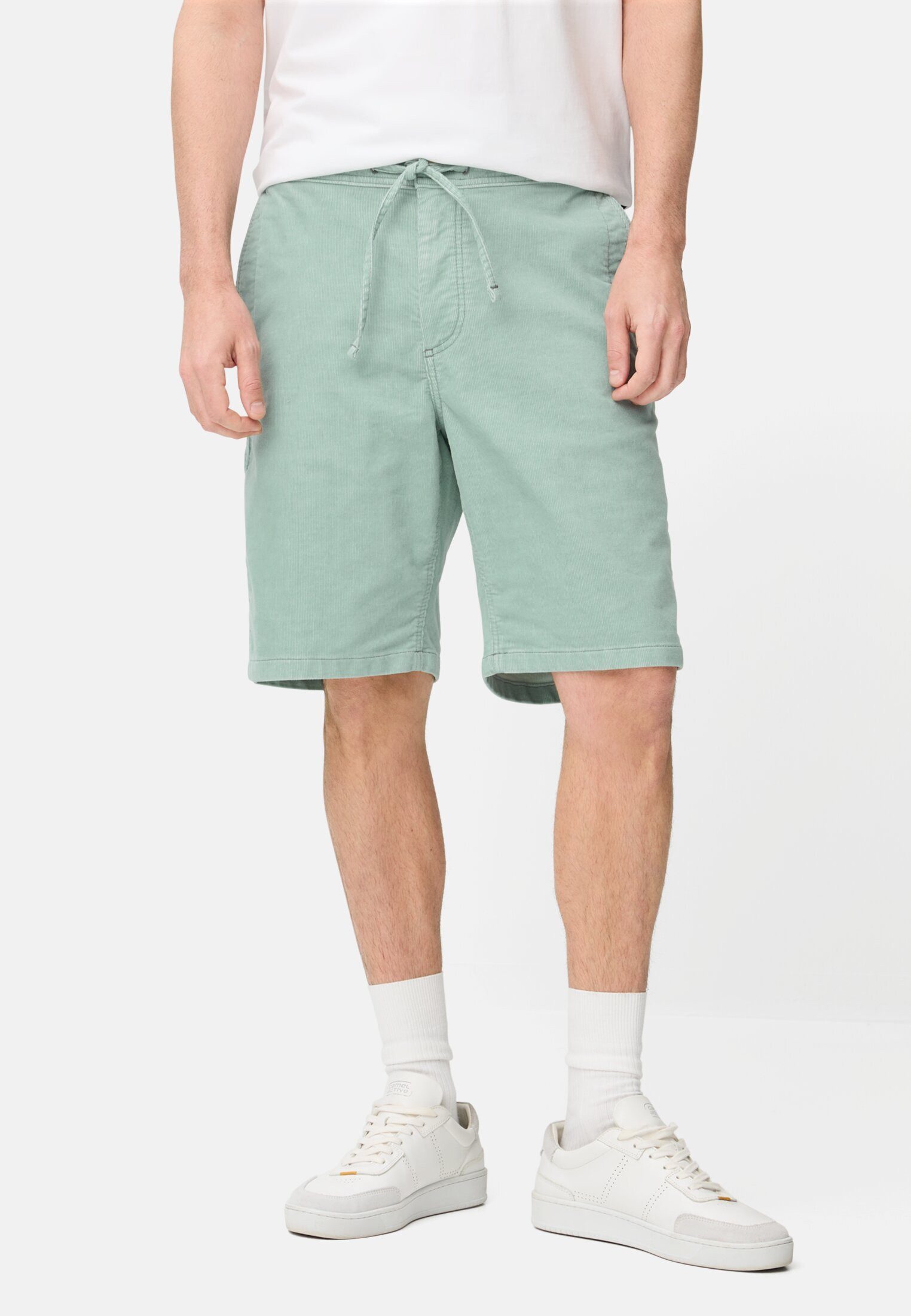 camel active Bermudas aus Cord im Relaxed Fit