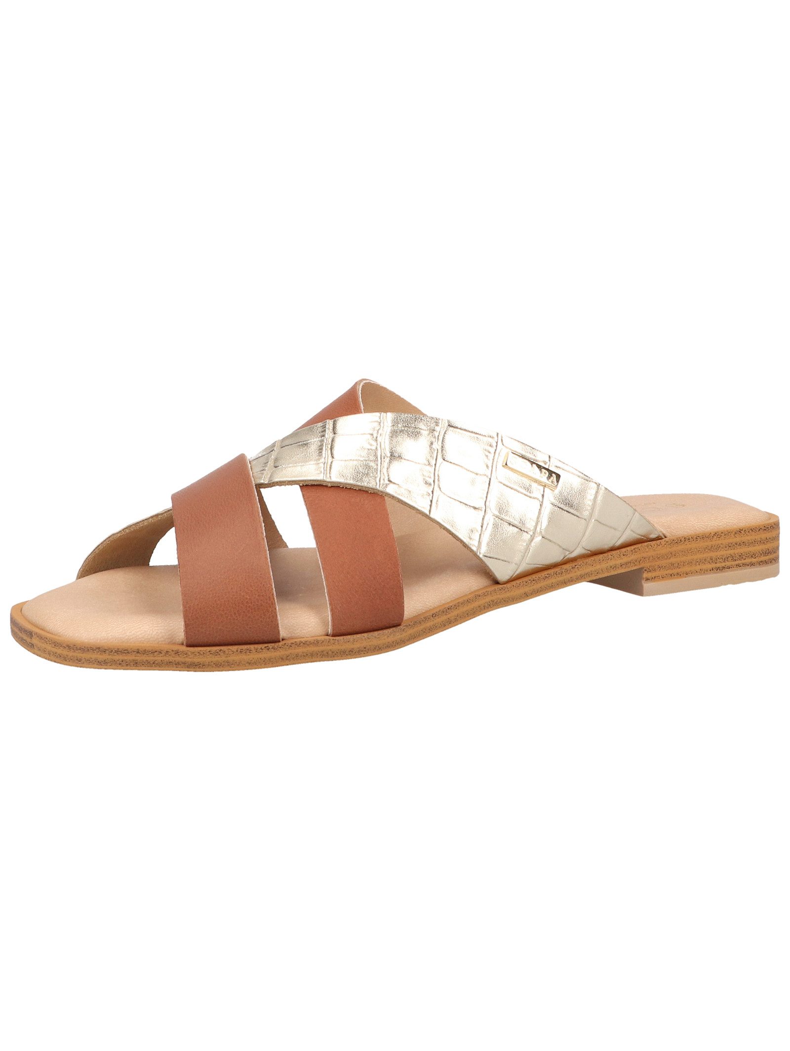 Scapa Pantoletten Leder/Synthetik . Pantolette