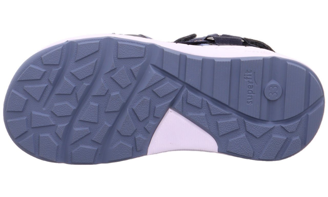 Superfit superfit Kinder Sandale CRISS CROSS 1-000580-8010 blau/orange Sandale
