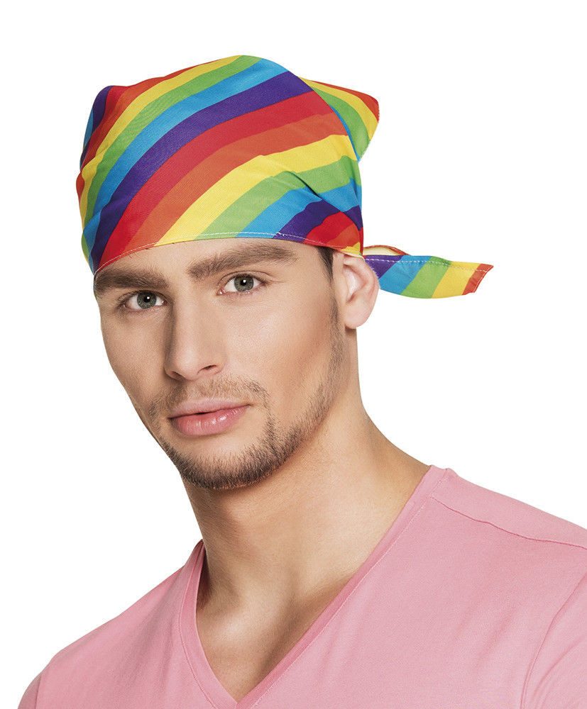 Boland Kostüm Bandana Regenbogen