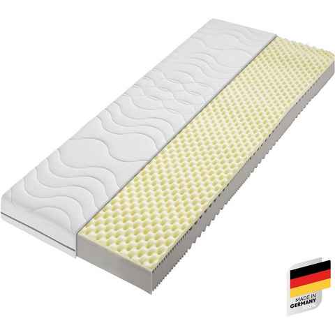 Visco-Matratze Nightstyle Visko Matratze 90x200, 100x200, 140x200 cm, Beco, 17 cm hoch, Matratze Made in Germany mit zwei unterschiedlich Liegeseiten