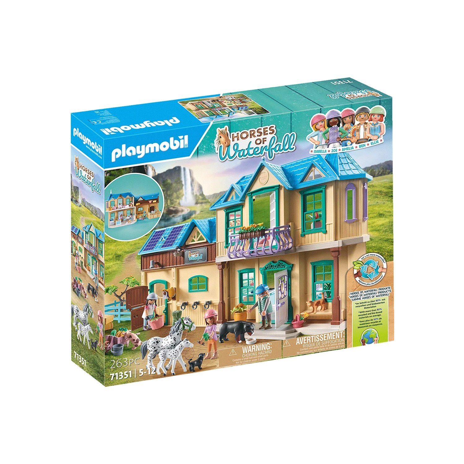 Playmobil® 71351 Waterfall Ranch Konstruktions-Spielset günstig online kaufen