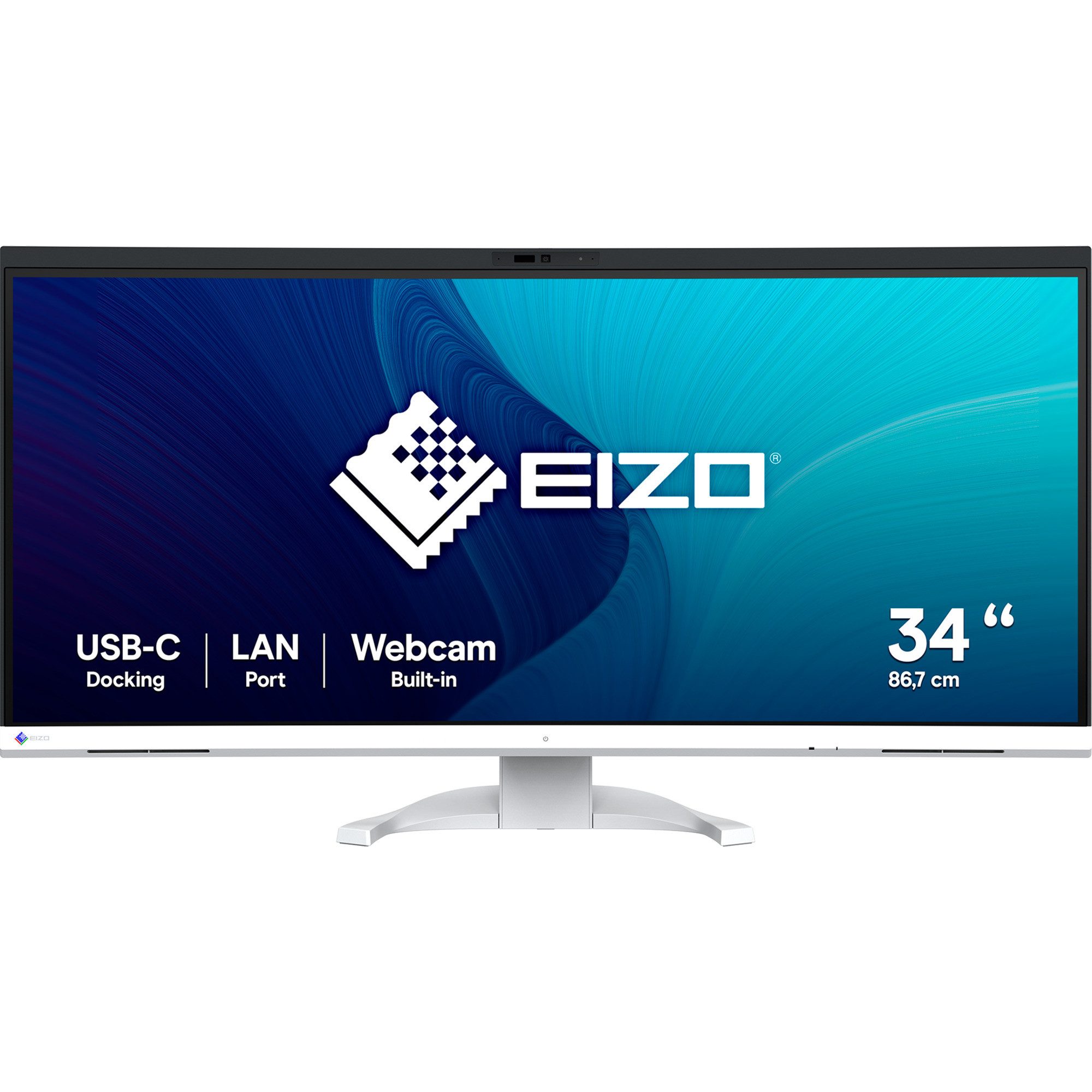 Eizo EIZO FlexScan EV3450XC-WT, LED-Monitor, (UWQHD, TFT-Monitor (3440 x 1440 px)