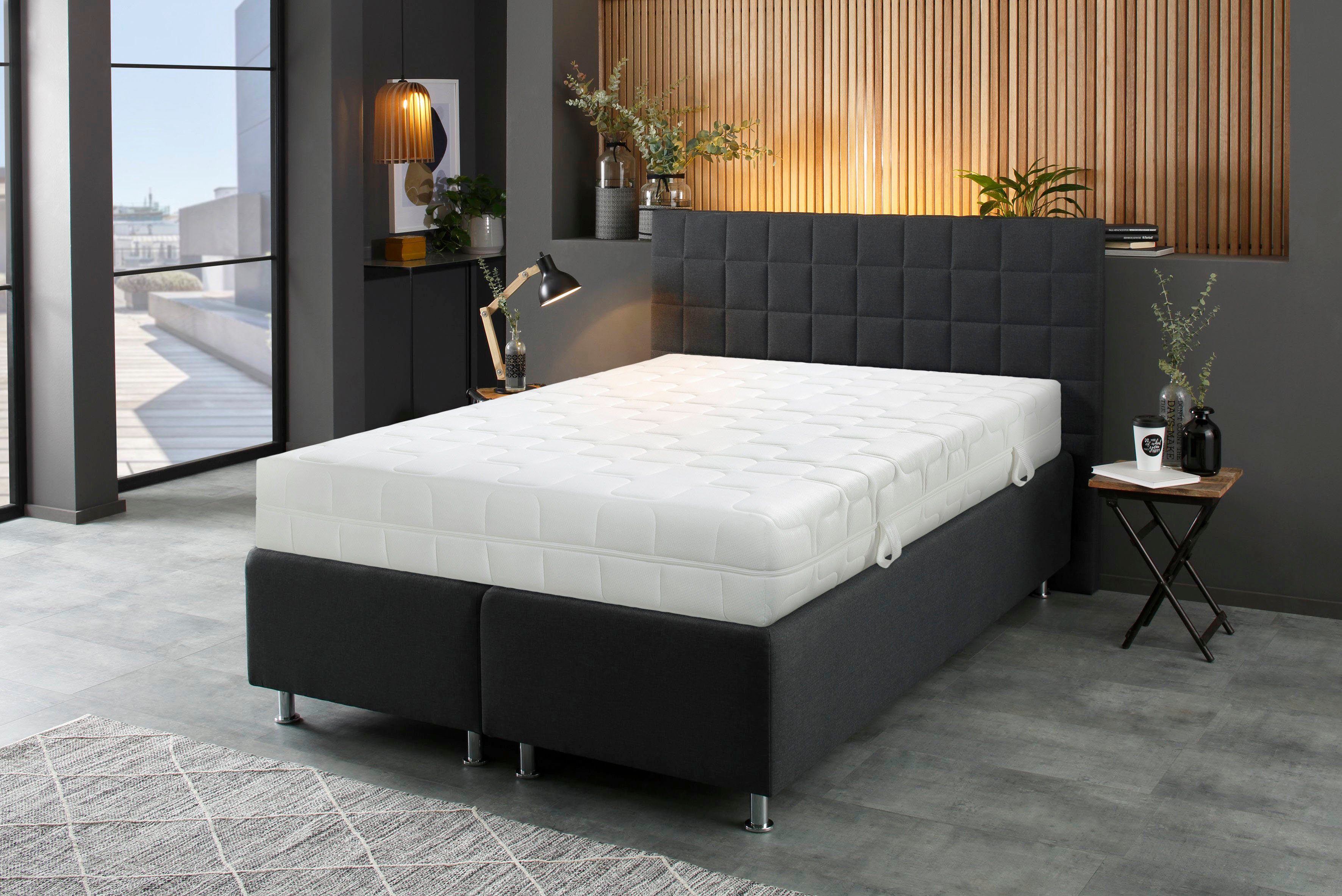 Komfortschaummatratze Grand Relax, Beco, Boxspring-Feeling Luxus-Hotel hoch, 25 im cm wie