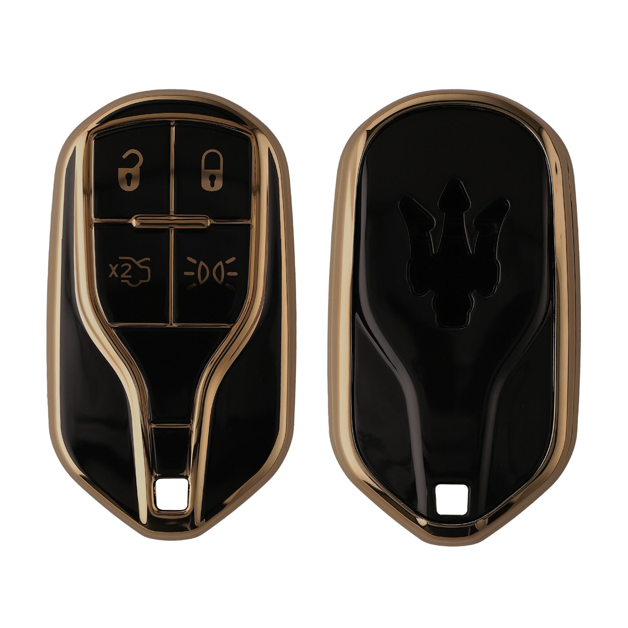 kwmobile Schlüsseltasche Autoschlüssel Hülle für, Schlüsselhülle Silikon Cover | Schlüsseltaschen