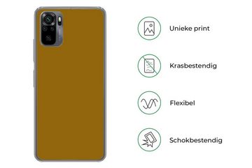 MuchoWow Handyhülle Gold - Luxus - Interieur, Phone Case, Handyhülle Xiaomi Redmi Note 10, Silikon, Schutzhülle