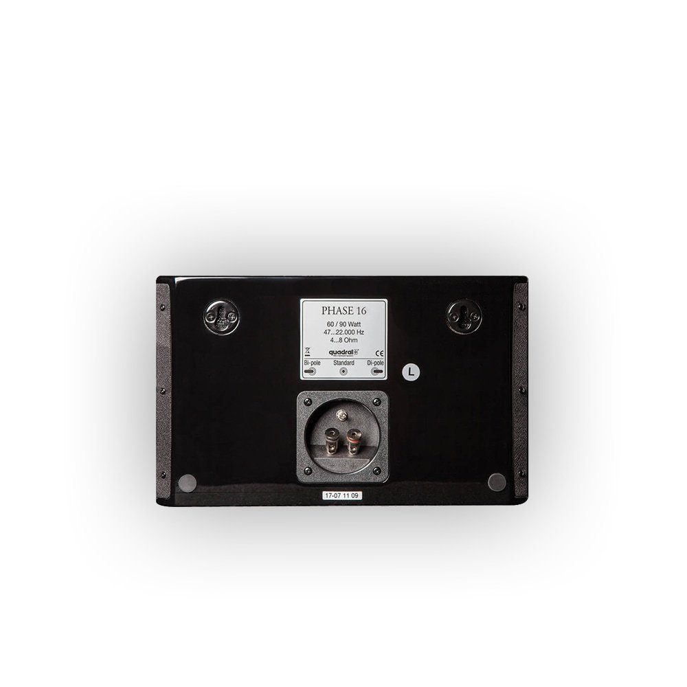 quadral quadral schwarz Surround-Lautsprecher (Paarpreis) 16 Dipol-Lautsprecher PHASE