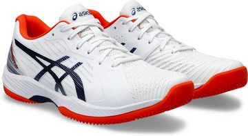 Asics SOLUTION SWIFT FF CLAY WHITE/BLUE EXPANSE Hallenschuh