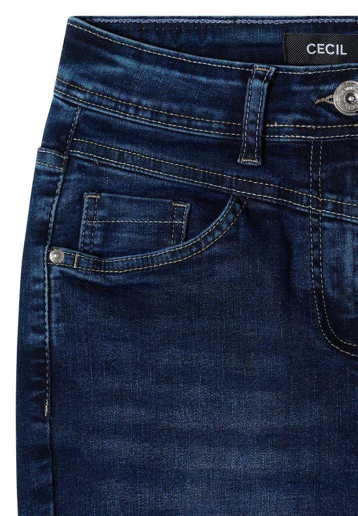 CECIL Bequeme Jeans Cecil / Da.Jeans / Style NOS Toronto Mid Blue