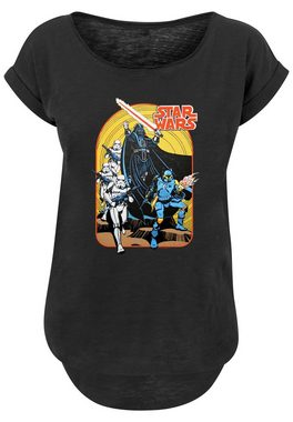 F4NT4STIC T-Shirt Star Wars Vintage Comic Scene Print