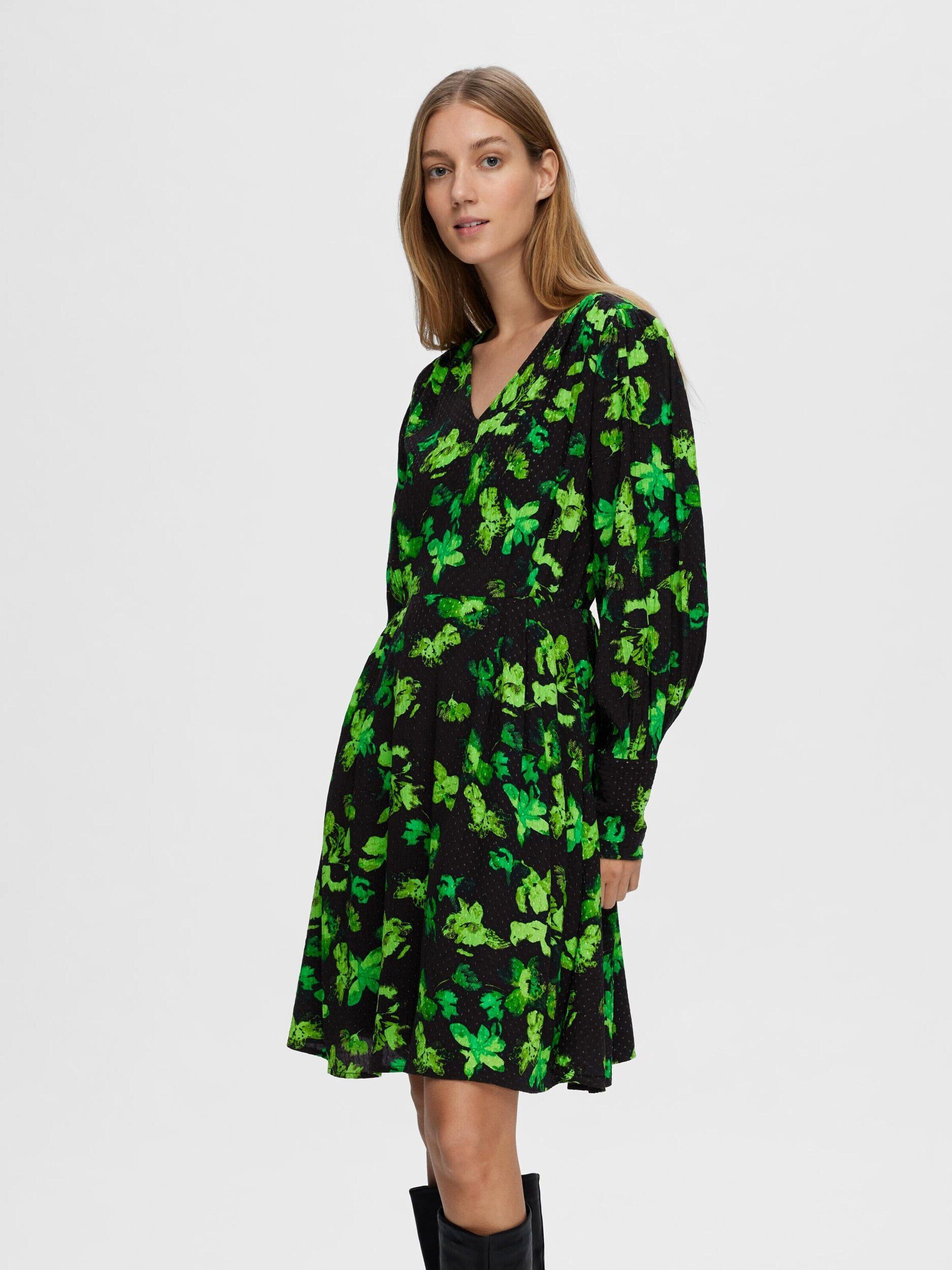 Selected Blusenkleid CLARISA (1-tlg) Drapiert/gerafft