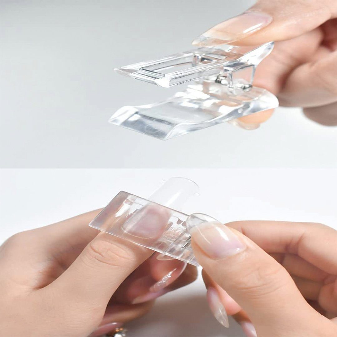SOTOR Nagelplatte 5 5-St., Clips, Clip, Nagelspitzen Tool Werkzeug Transparente Nagel Clip Art Stücke Nail