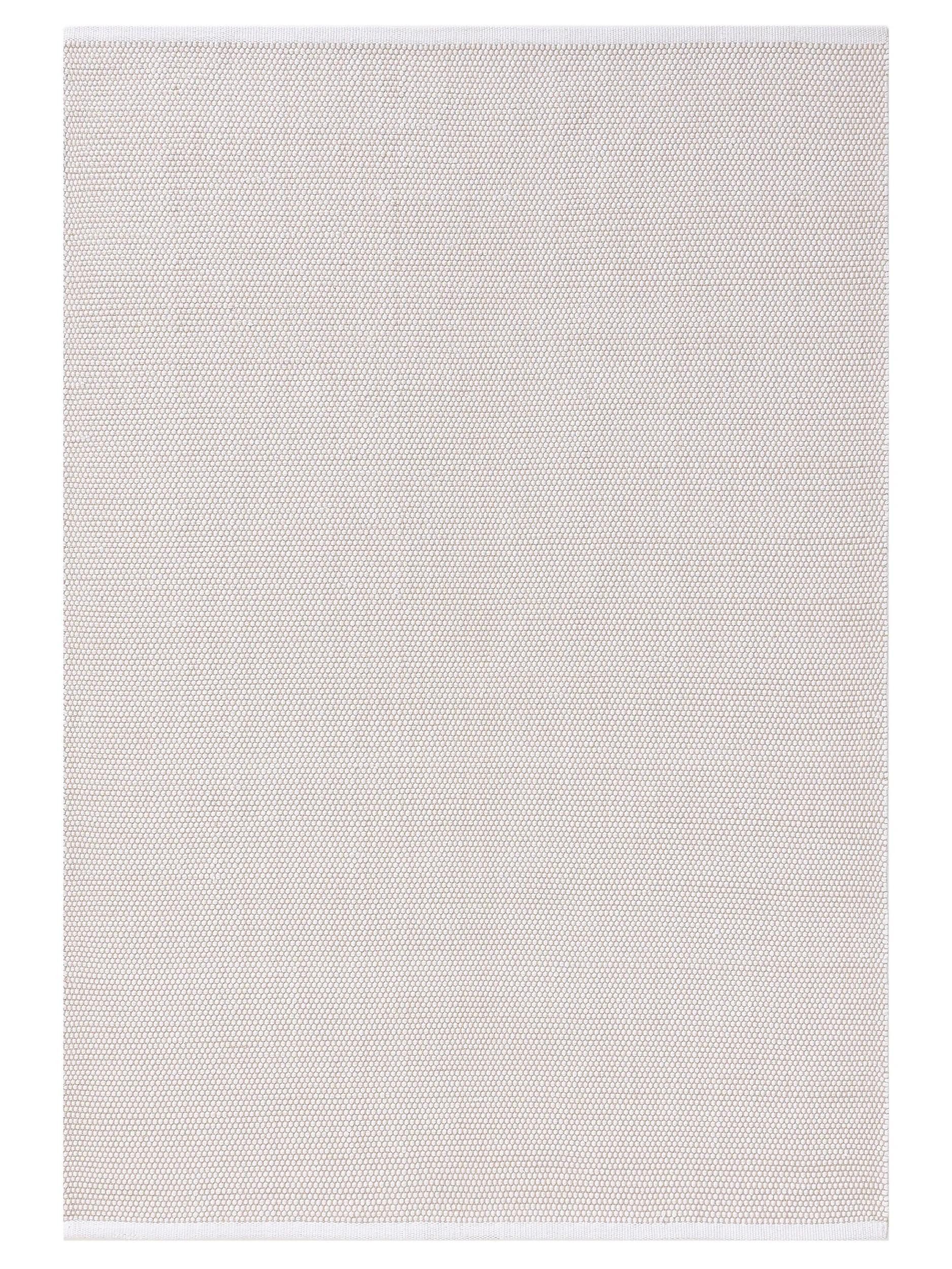 benuta Teppich Ron, rechteckig, Höhe: 5 mm, 100% Baumwollteppich, Minimalistisch, Pflegeleicht, Wohnzimmerteppich