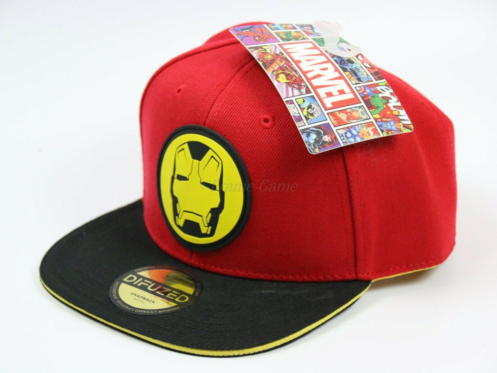 Sport Caps DIFUZED Baseball Cap Marvel Avengers Iron Man Snapback Mütze Cap NEU Top