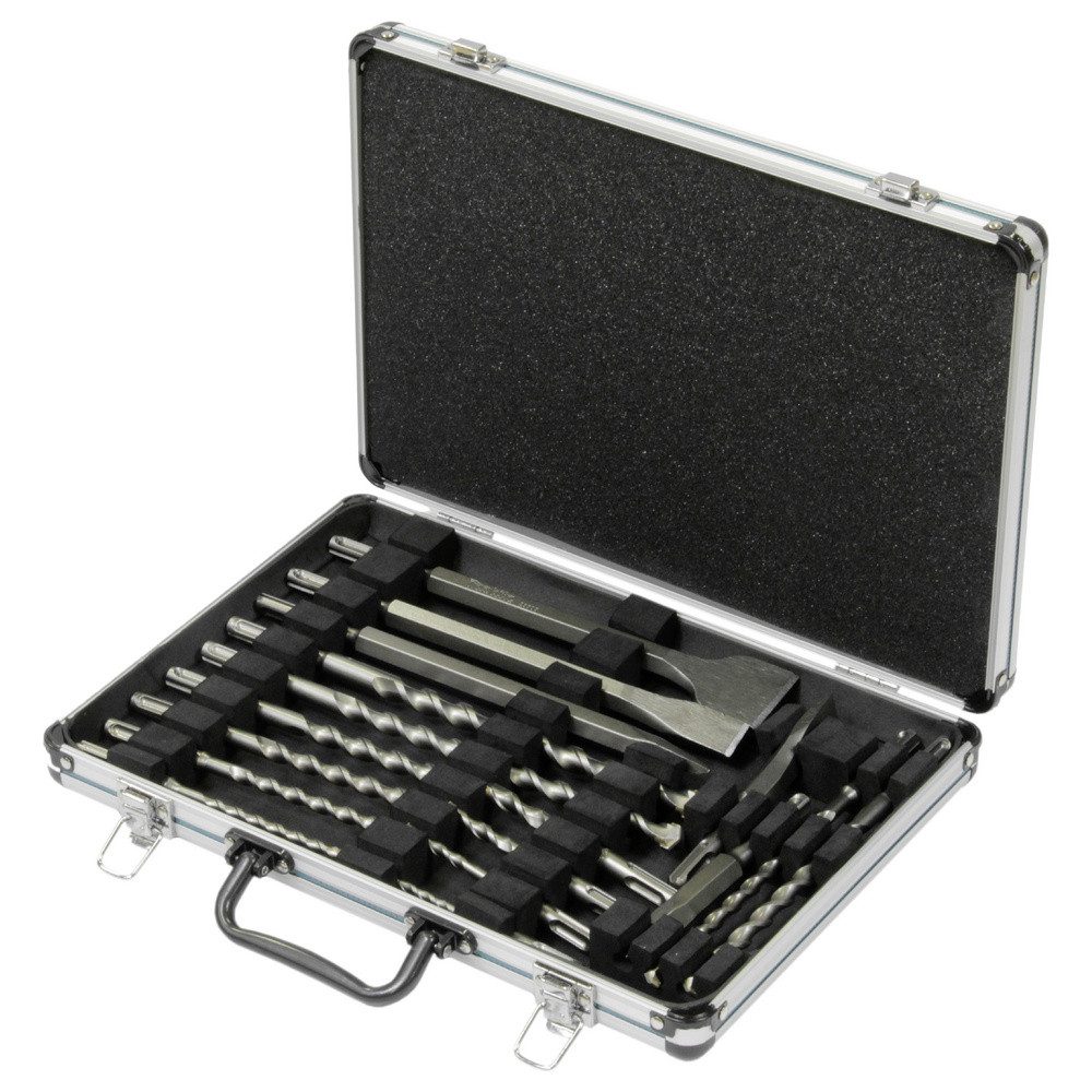 Makita Spiralbohrer Makita D-42444 Hammerbohrer-Set 17teilig 5 mm, 6 mm, 8 mm, 10 mm, 12, inkl. Meißel – Bild 2 von 3