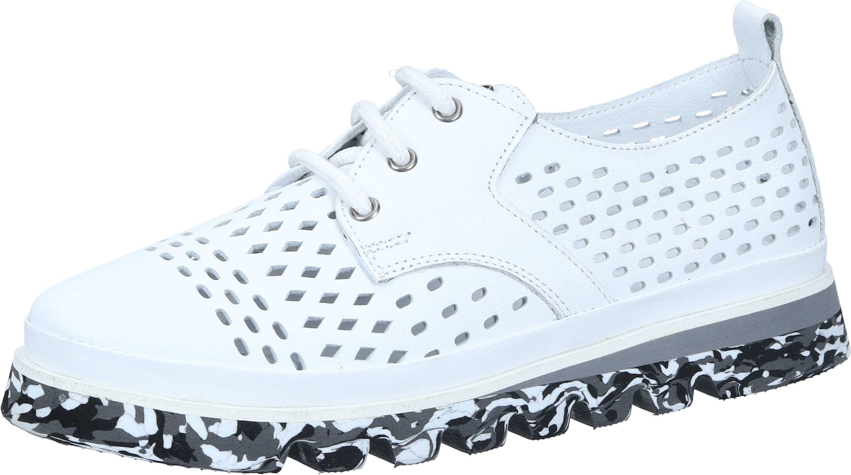 Manitu Schnürer Schnürschuh aus echtem Leder