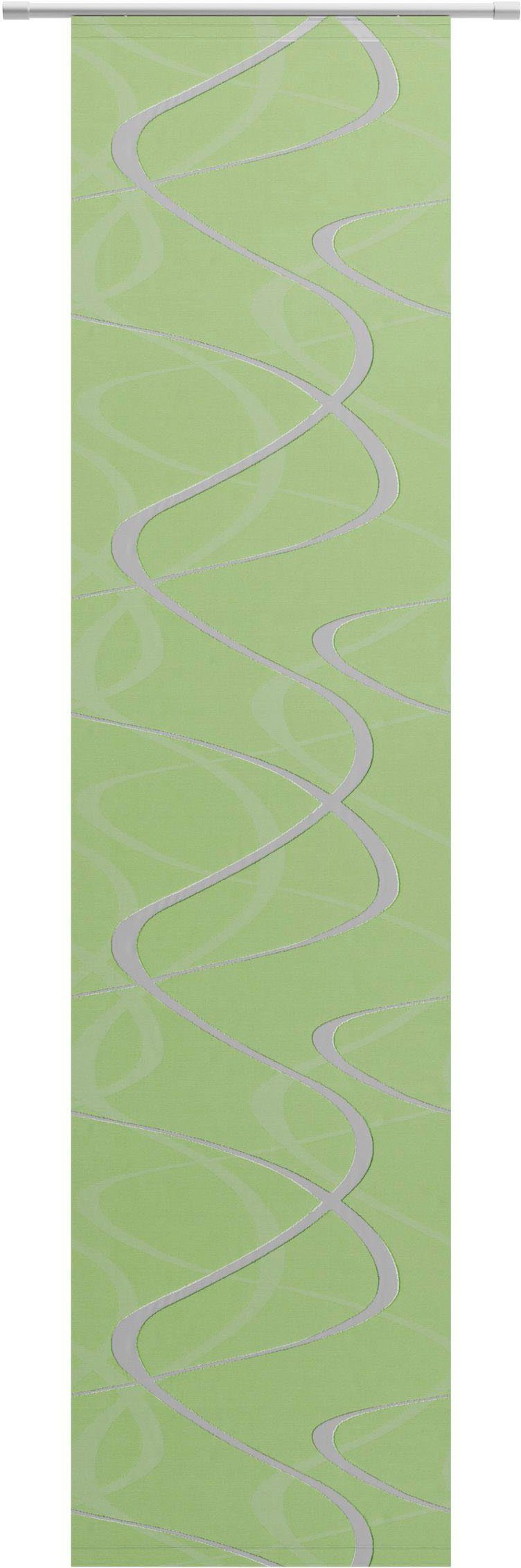 Neutex for you! Schiebegardine Pelotas (1 St), Klettband, halbtransparent, günstig online kaufen