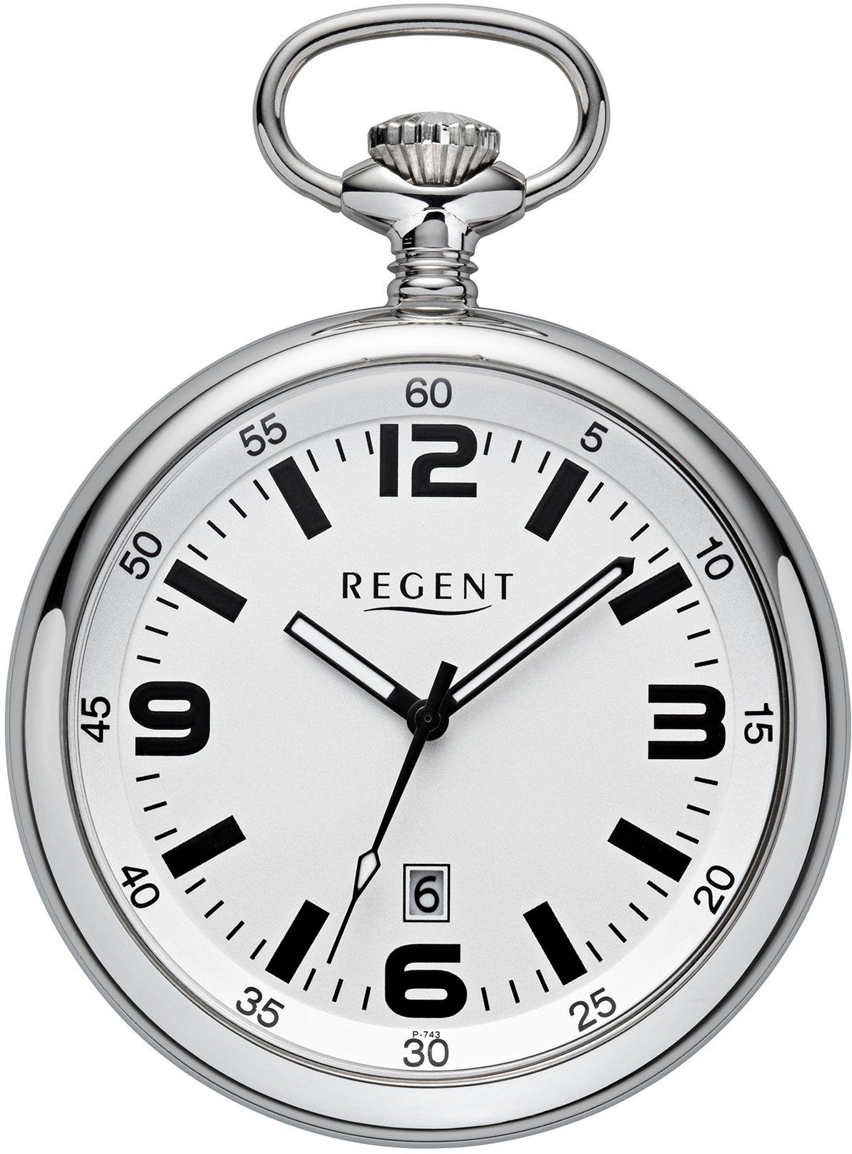 Regent Taschenuhr P743, 2-tlg., (Set, Kette) mit