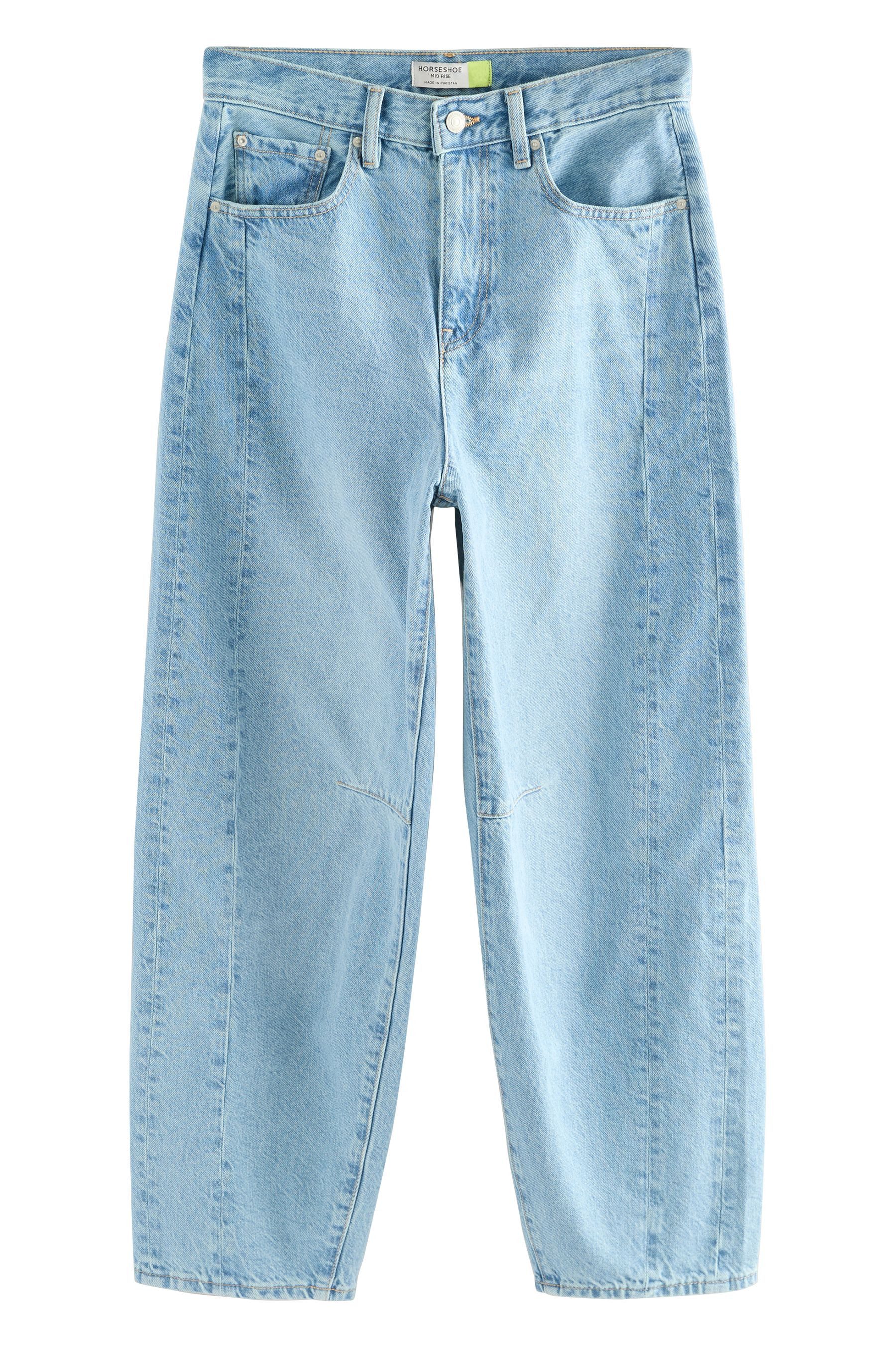 Next Weite Jeans Hufeisen-Jeans mit weitem Bein (1-tlg) günstig online kaufen