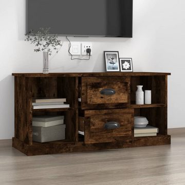 vidaXL TV-Schrank TV-Schrank Räuchereiche 99,5x35,5x48 cm Holzwerkstoff (1-St)