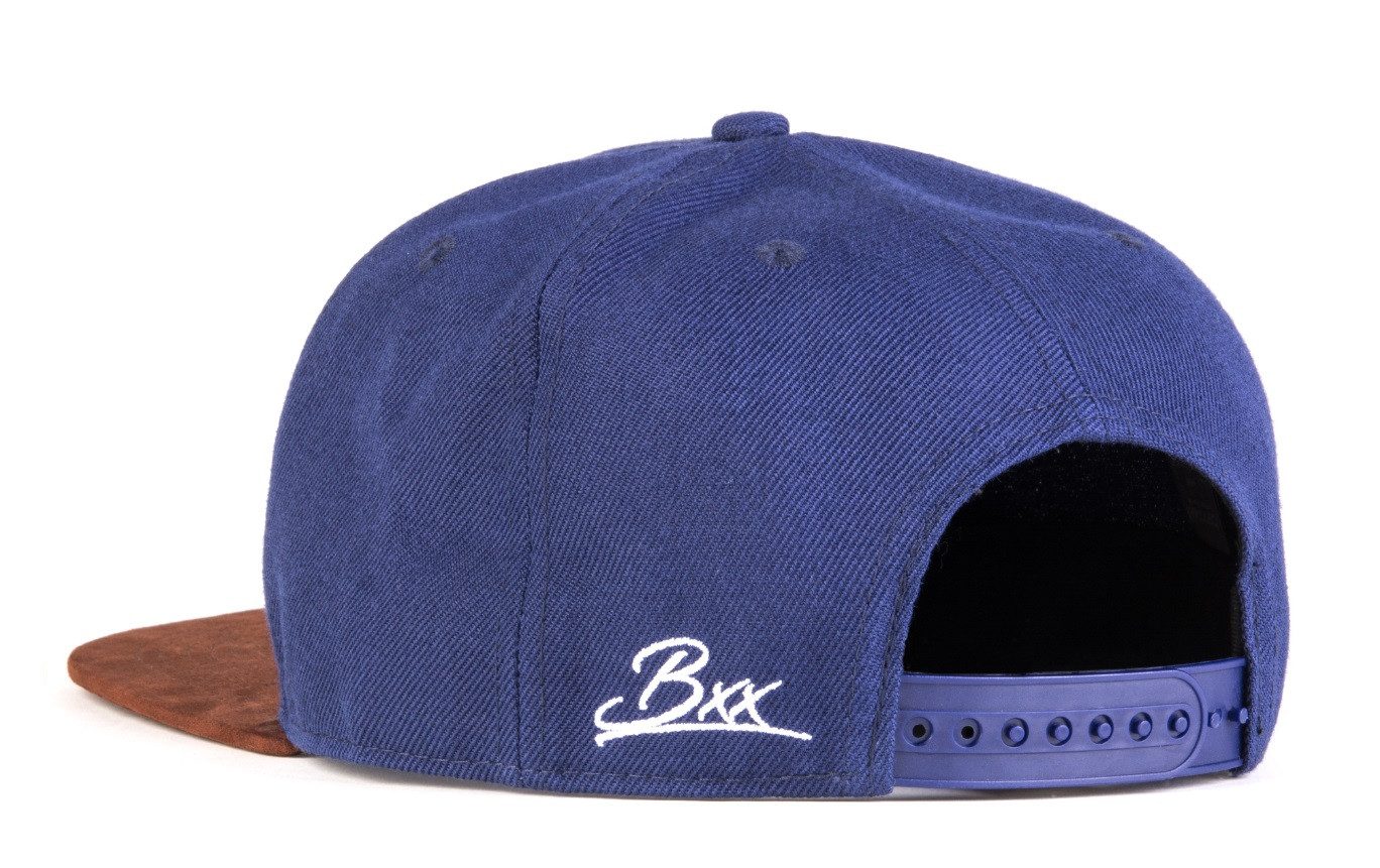 Bexxwell Snapback Cap 2er-Set Partnerlook für Klein und Groß mit Leder-Patch (2er Set (1x Erwachsene, 1x Kind)