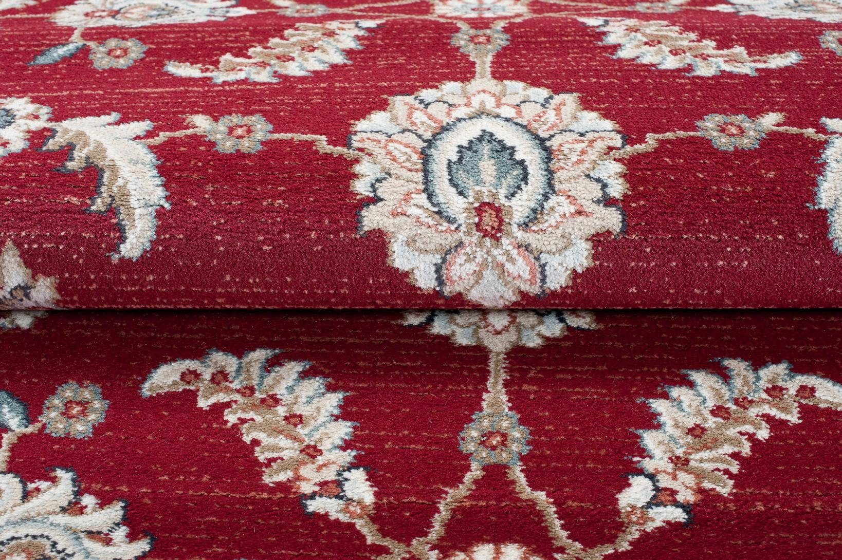 - Orient Wohnzimmerteppich cm, Teppich 150 Pflegeleicht, Rot Traditioneller Creme, Geeignet Orientteppich für Oriente Teppich Mazovia, Fußbodenheizung, 80 x