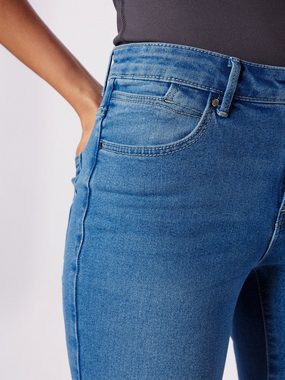 Vero Moda 3/4-Jeans June (1-tlg) Plain/ohne Details