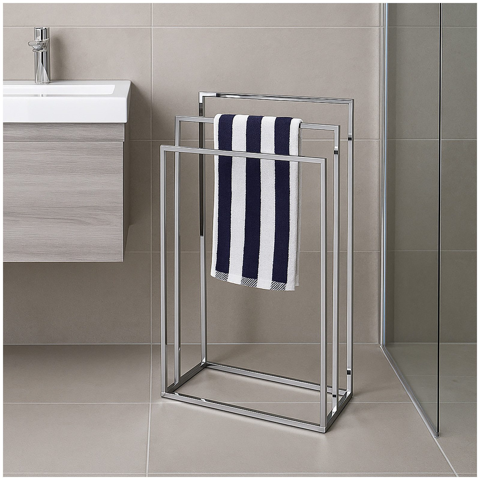 HTI-Line Badregal Handtuchhalter Corse 3-stufig, 1-tlg., Handtuchständer günstig online kaufen