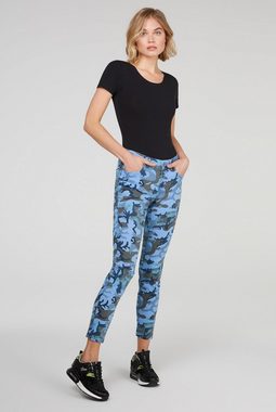SOCCX Slim-fit-Jeans mit All Over Print