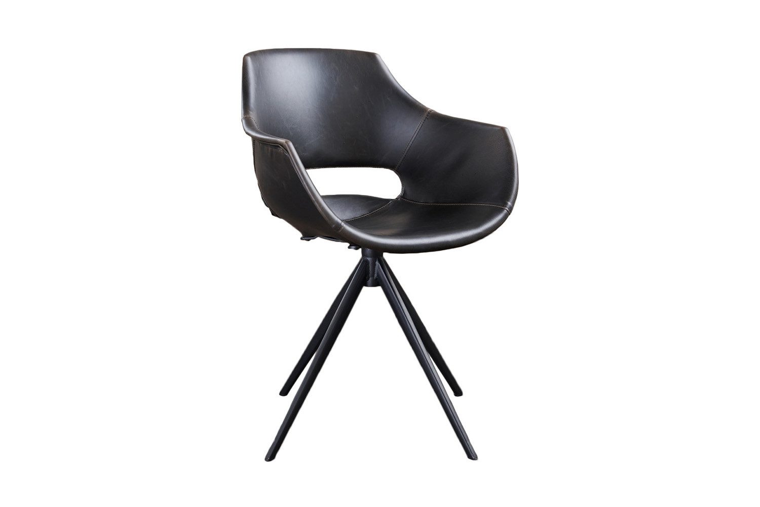 KAWOLA Stuhl ZAJA Sitzmöbel Kunstleder - Bequem & Drehbar - Design Stuhl (1 günstig online kaufen