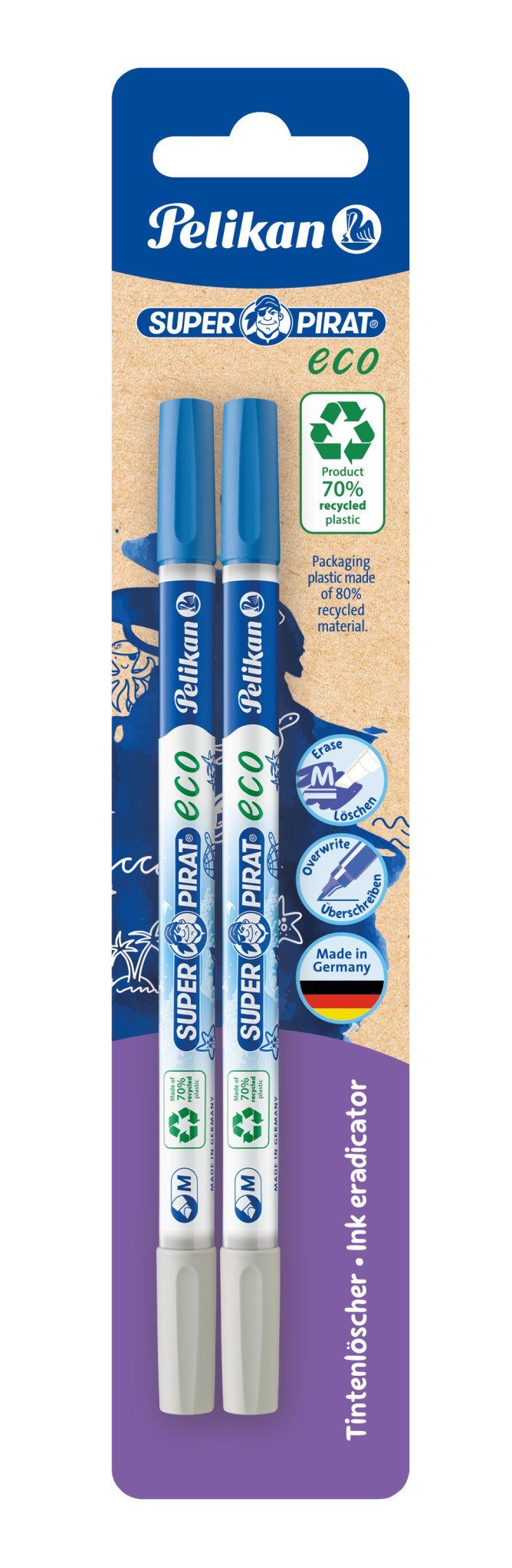 Pelikan Tintenkiller Tintenlöscher SuperPirat eco Strichstärke M