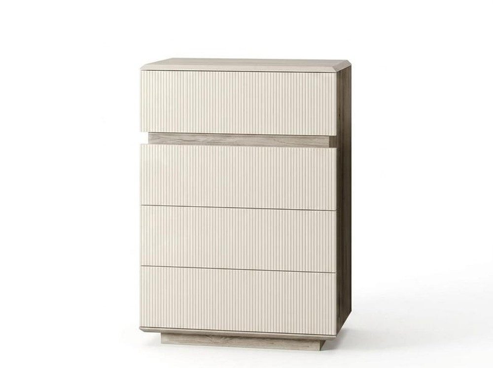 Xlmoebel Schubkastenkommode Kommode geräumig schön bequem beige moderner Stil (1 St., 1-tlg)