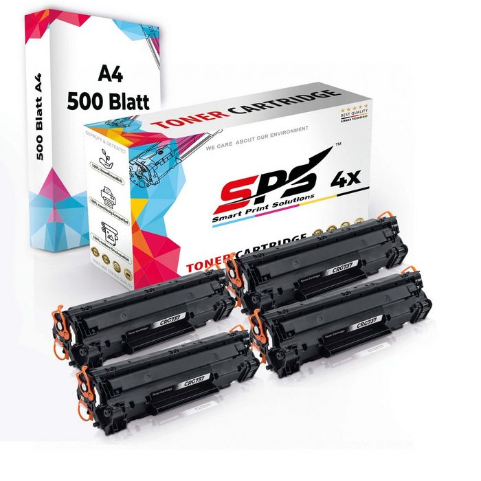 SPS Tonerkartusche Druckerpapier A4 + 4x Multipack Set Kompatibel (4er Pack 4x Toner 1x A4 Druckerpapier)