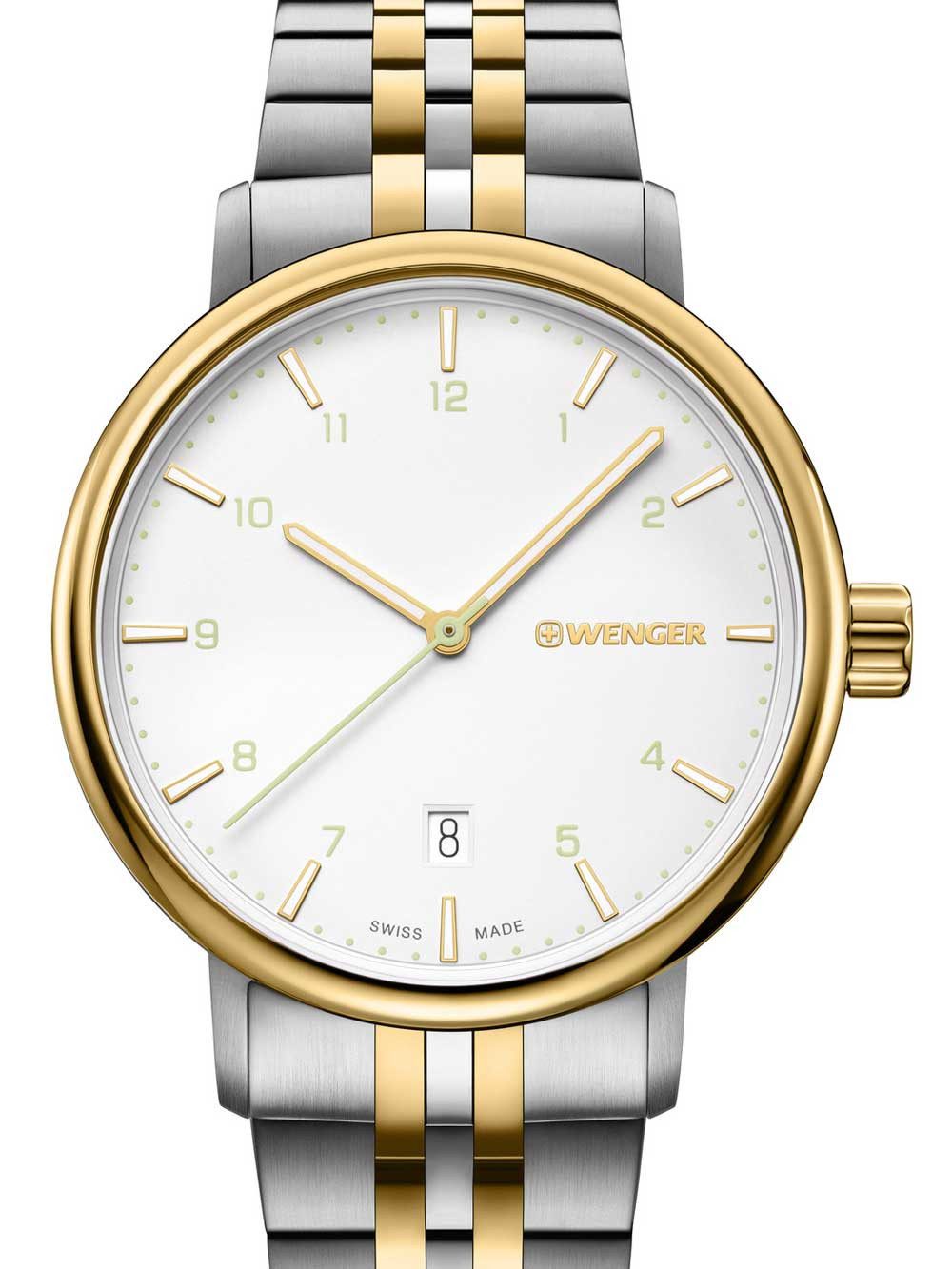 Wenger Quarzuhr Wenger 01.1731.122 Urban Classic Herrenuhr 40mm 10 ATM Wenger 01.1731.122 Urban Classic Herrenuhr 40mm 10 ATM