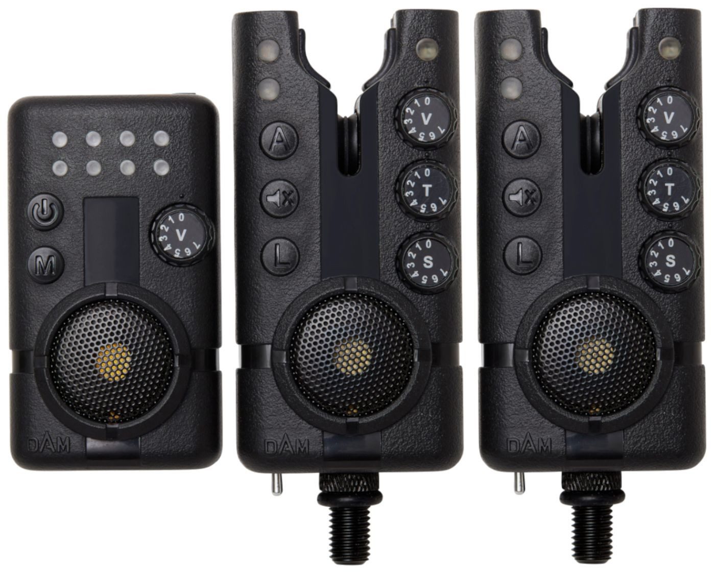 elektronischer Bissanzeiger DAM Hi-T Pro Alarm Set 2+1 - Funkbissanzeiger