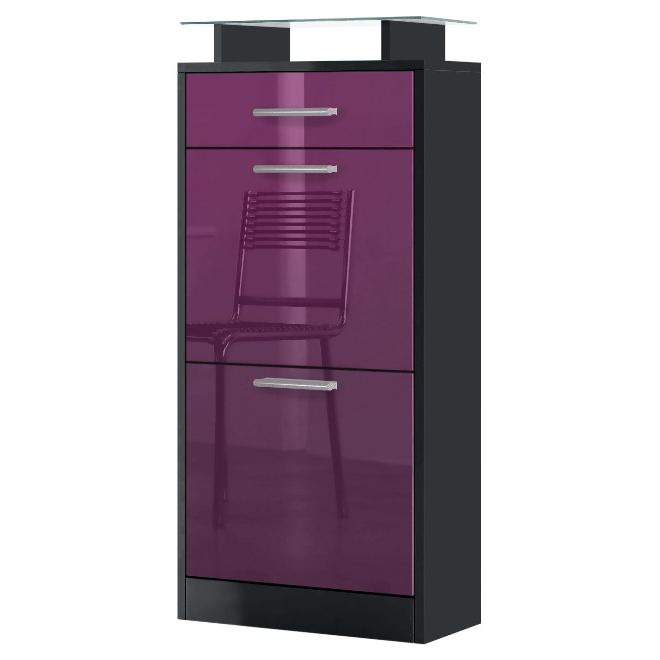 Vladon Schuhschrank Loret V2 (Schuhkipper für günstig online kaufen