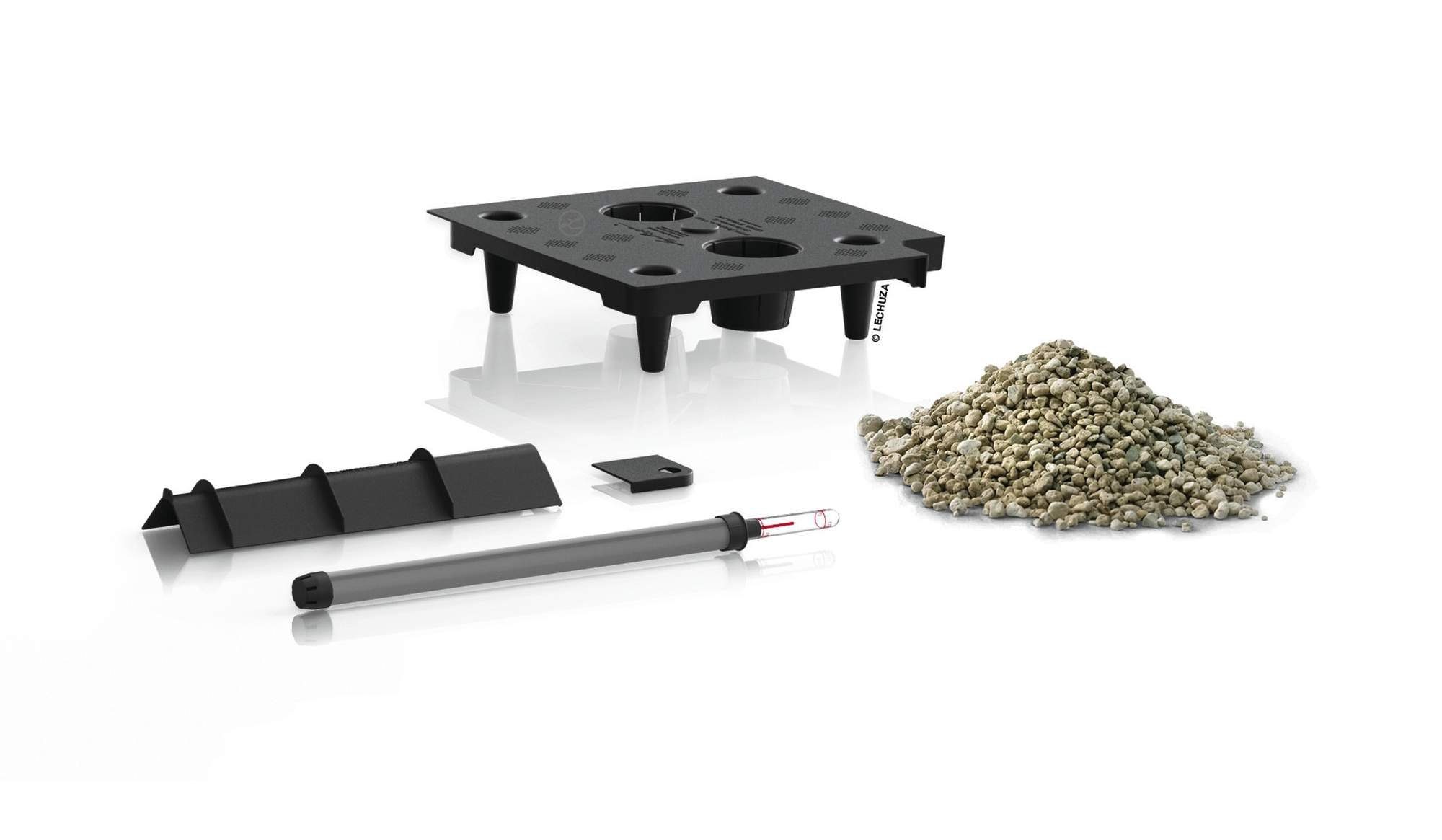 Lechuza® Pflanzkübel Cubico 30 - Erdbewässerungs-Set, günstig online kaufen