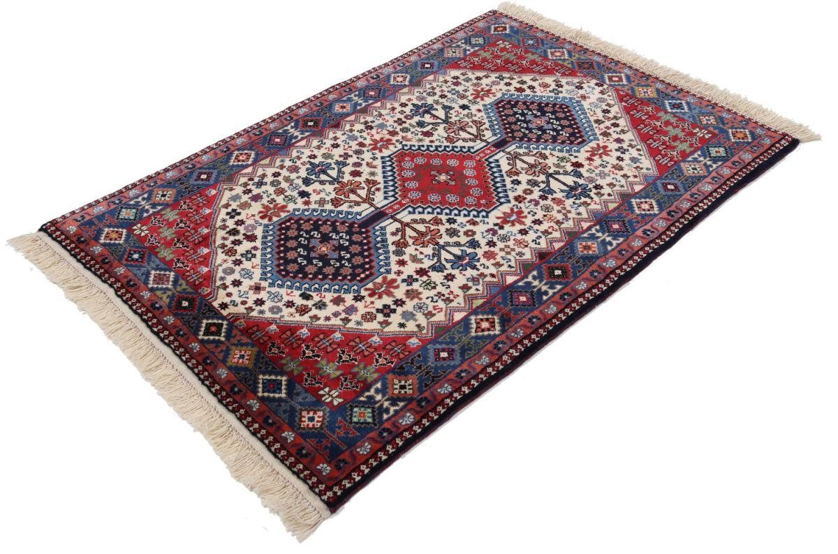 12 Orientteppich Yalameh Trading, Orientteppich mm rechteckig, Perserteppich, Handgeknüpfter / Höhe: Nain 103x150