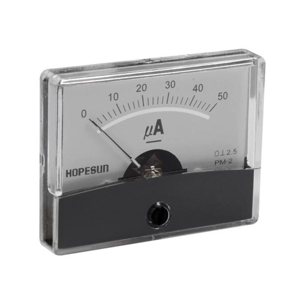 Velleman Strommessgerät Drehspulpanelmeter zum Einbau in elektronische Instrumente, Schalttafe, 1-tlg.