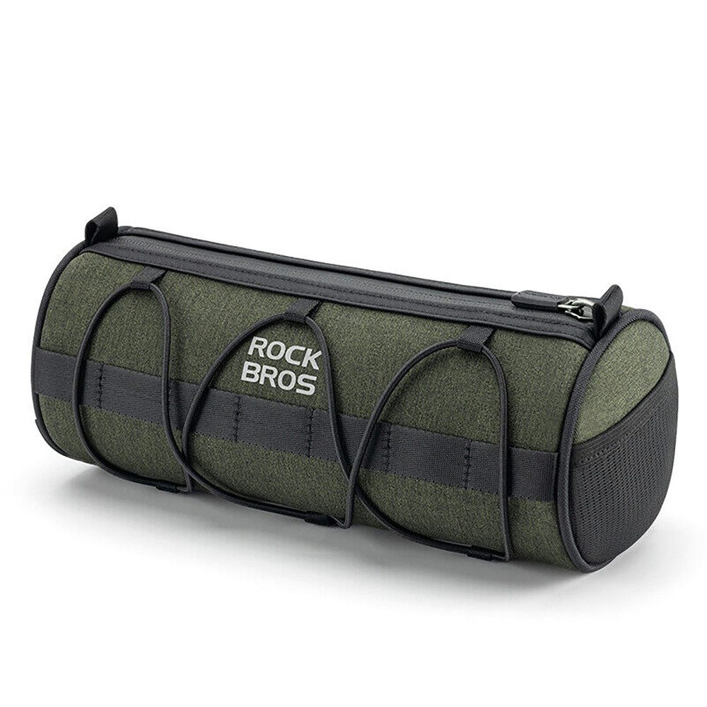 ROCKBROS Lenkertasche Fahrradtasche Rahmentasche Satteltasche (Spar-Set, 1-tlg., 2 l reflektierend), 2 l, Schultergurt, reflektierend